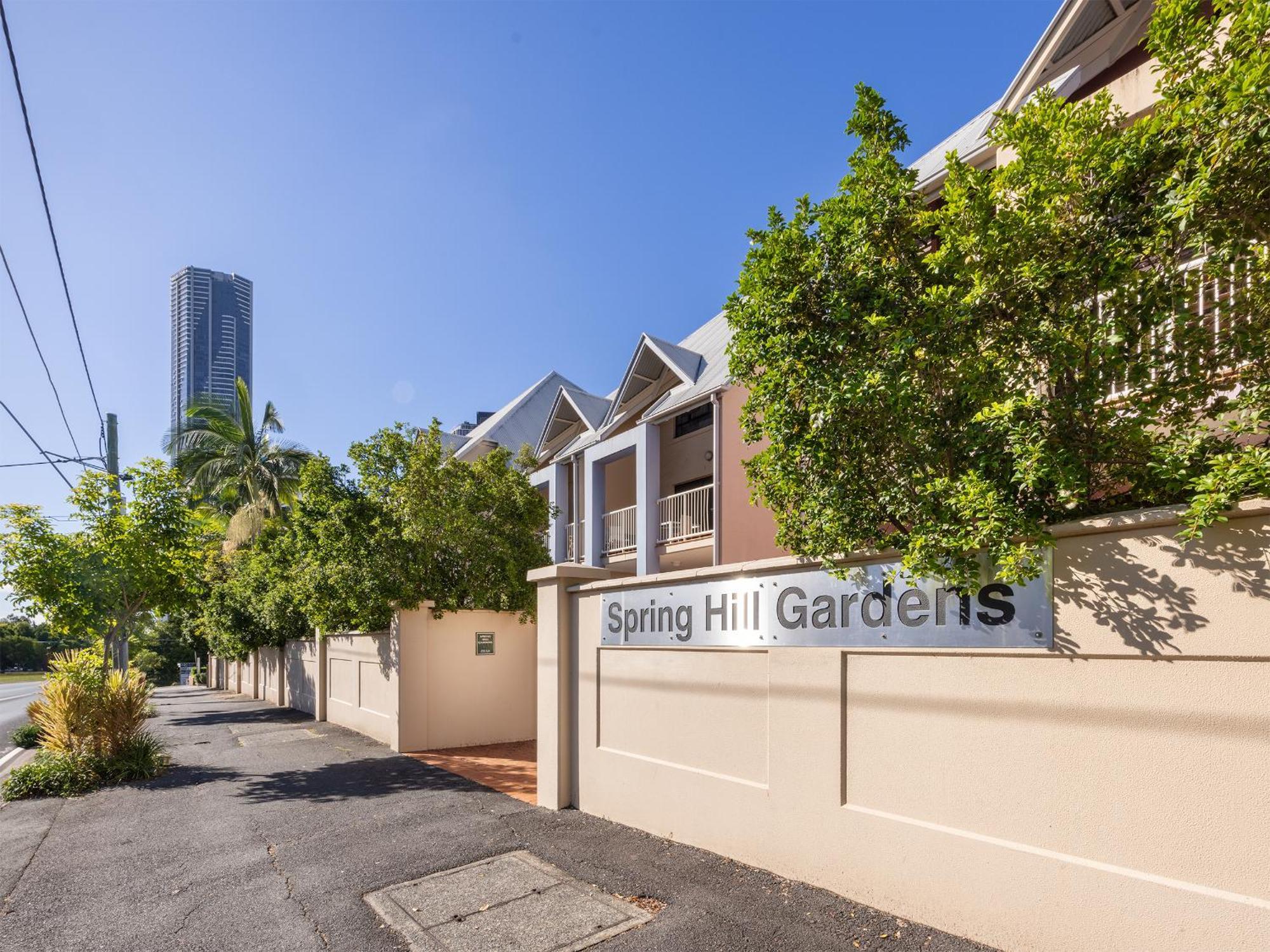 Spring Hill Gardens Apartments Brisbane Exterior foto